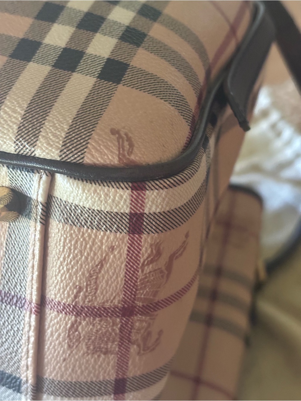 Burberry Haymarket tote - Picture 8 of 16